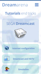 Mobile Screenshot of dreamcastarena.com