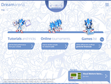 Tablet Screenshot of dreamcastarena.com